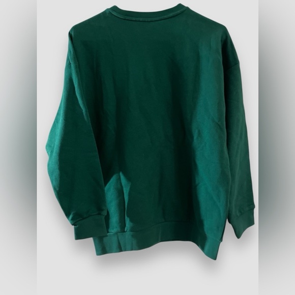 Adidas Originals Big Kids Collegiate Graphic Crewneck Sweatshirt Sz XL Green NWT - Picture 8 of 8